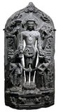 Vishnu (Sanskrit विष्णु Viṣṇu) is the Supreme god in the Vaishnavite tradition of Hinduism. Smarta followers of Adi Shankara, among others, venerate Vishnu as one of the five primary forms of God.<br/><br/>

The Vishnu Sahasranama declares Vishnu as Paramatma (supreme soul) and Parameshwara (supreme God). It describes Vishnu as the All-Pervading essence of all beings, the master of - and beyond - the past, present and future, one who supports, sustains and governs the Universe and originates and develops all elements within. Vishnu governs the aspect of preservation and sustenance of the universe, so he is called 'Preserver of the universe'.<br/><br/>

Lakshmi (Sanskrit: लक्ष्मी lakṣmī, Tamil: லட்சுமி latchumi, Telugu: లక్ష్మి, Lakshmi) is the Hindu goddess of wealth, prosperity (both material and spiritual), light, wisdom, fortune, fertility, generosity and courage; and the embodiment of beauty, grace and charm.<br/><br/>

Saraswati (Sanskrit: सरस्वती, Sarasvatī , Tamil: சரஸ்வதி, Sarasvatī , is the goddess of knowledge, music, arts, science and technology. She is the daughter of Brahma, sometimes also described as his consort.
