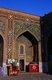 Uzbekistan: Inner courtyard of Tillya Kari Madrassa, The Registan, Samarkand